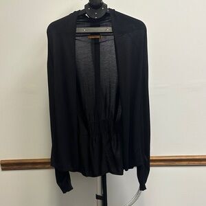 Belldini Black Sheer Cardigan